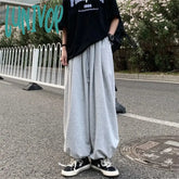 Lunivop Vintage Oversized Sweatpants Women Jogging Japanese Spring 2024 Sports Pants Harajuku
